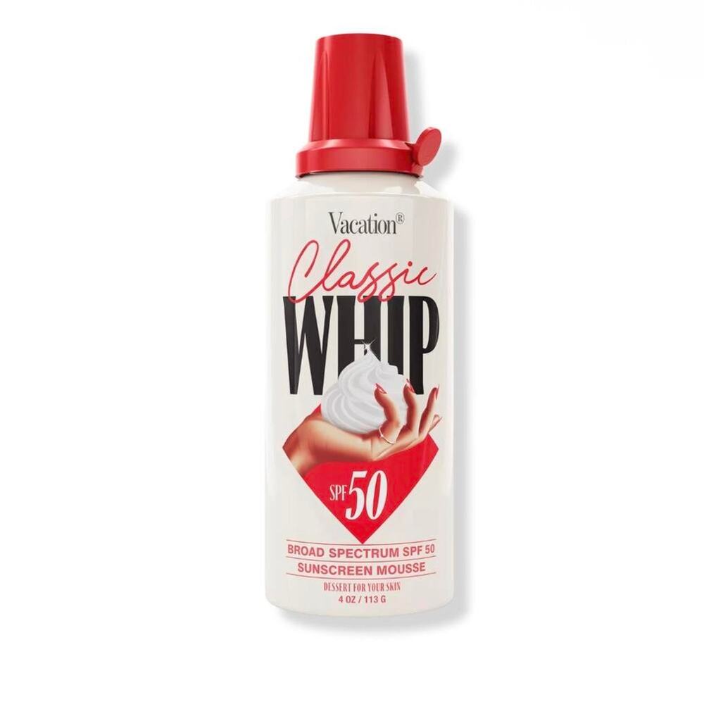 NWT Vacation Classic Whip SPF 30 Sunscreen Mousse — 4oz / 113g